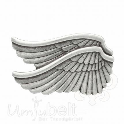 UmjuBelt Schließe "Flying Wings" / Gürtelschnalle 4 cm